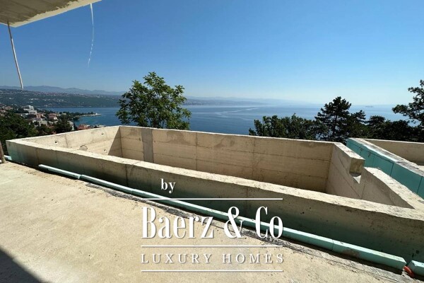 photo 14 Opatija, three-bedroom apartment with a view of the entire Kvarner, NKP238,91 m2