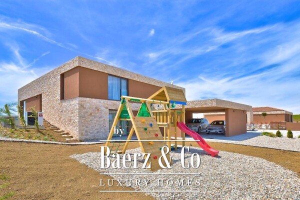 photo 5 Istria, Brtonigla, luxury stone villa 324 m2 with panoramic sea view