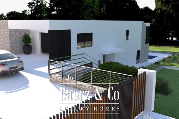 photo 5 Kostrena, a luxury house in a new building with a view of the sea and a swimming pool