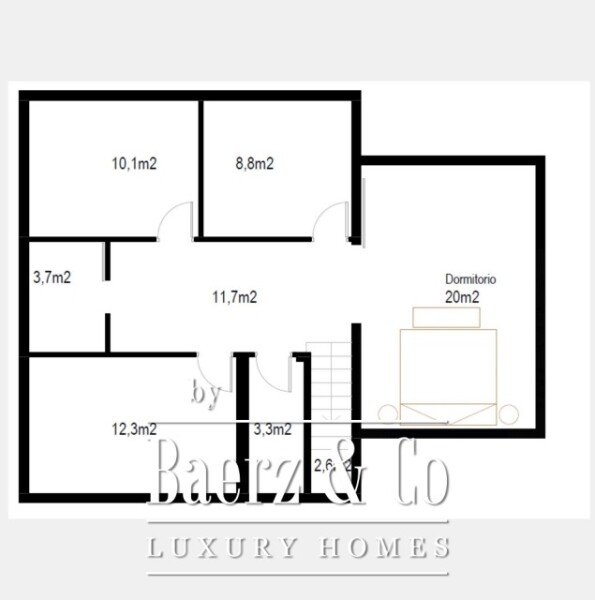 Floor Plan 3 - Luxurious villa in central area Tenerife south