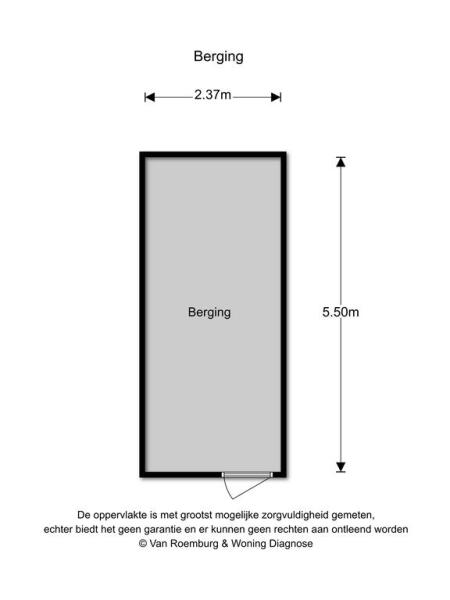 Floor Plan 5 - Hobbemakade 30 A