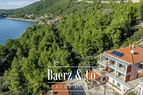 photo 2 Korčula Island, Vela Luka, house with 5 apartments, 2nd row from the sea in Karbuni Bay