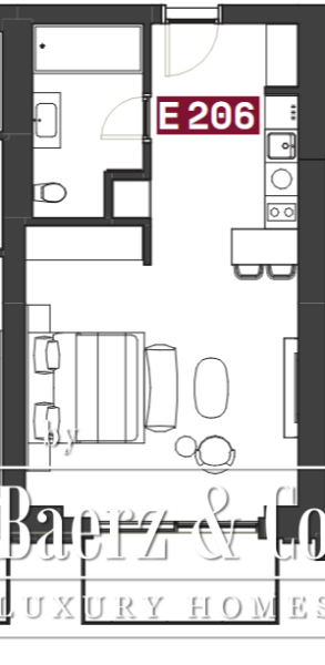 photo 17 Luxurious Studio Apartment in a New Project in Tivat