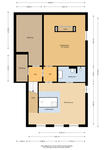 Floor Plan 5 - Schadewijkstraat 29