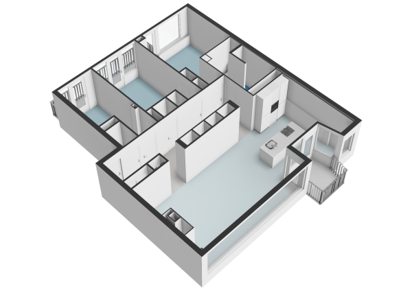 Floor Plan 2 - Henri Zagwijnstraat 6 3
