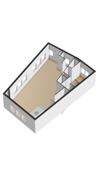Floor Plan 4 - Nieuwe Spiegelstraat 26 B