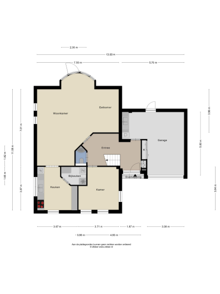 Floor Plan 1 - Douwes Dekkerlaan 80