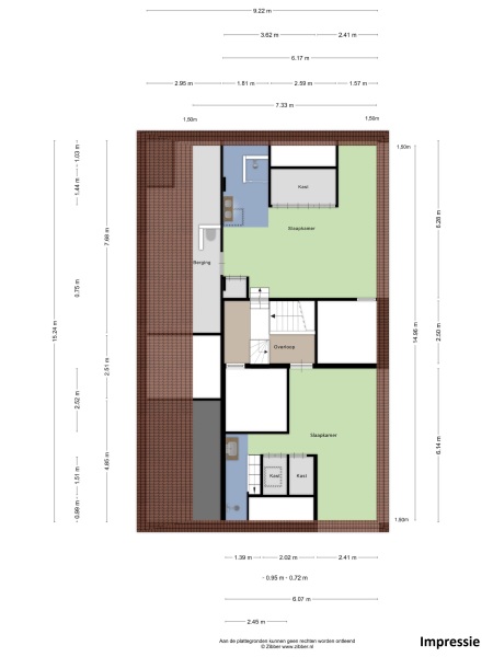 Floor Plan 3 - Tiendweg 2 A