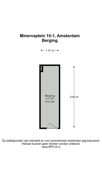 Floor Plan 2 - Minervaplein 15 1