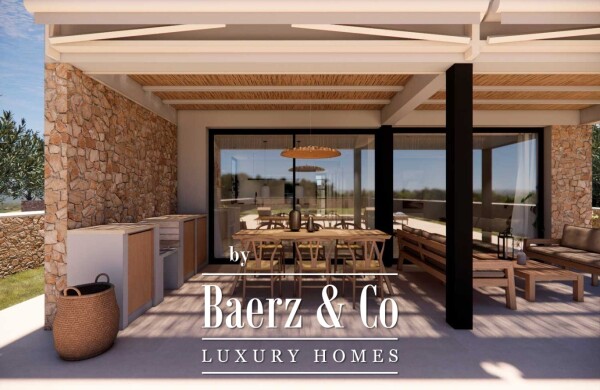 photo 6 A CUSTOM-MADE PARADISE: LUXURY VILLA PROJECT WITH POOL IN SA CALETA, CIUTADELLA, MENORCA