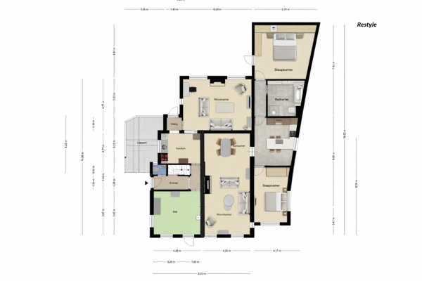 Floor Plan 2 - Overstraat 40