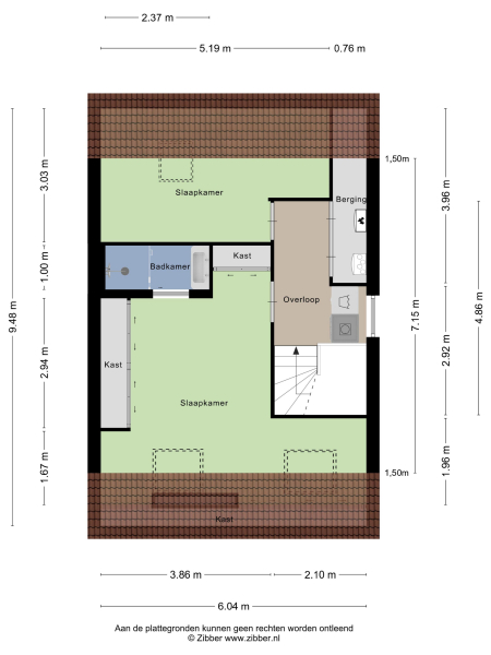 Floor Plan 3 - Huig Maaskantstraat 3