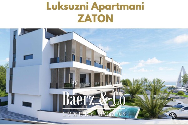 photo 1 Zadar, Zaton, luxury apartment first row to the sea