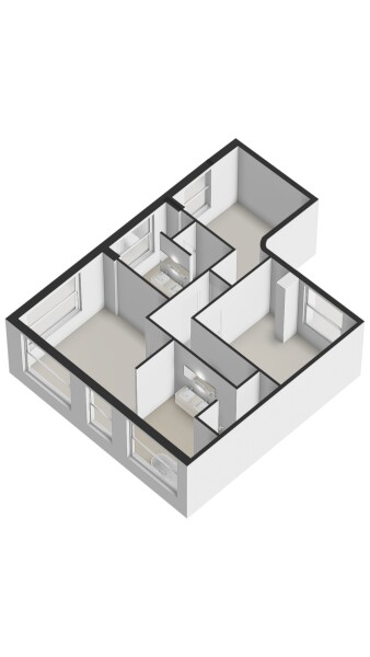 Floor Plan 4 - Eerste Helmersstraat 34