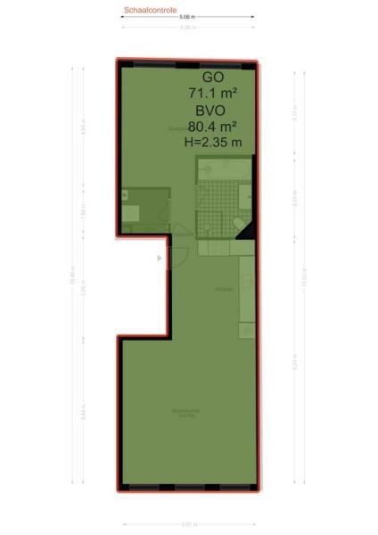 Floor Plan 1 - Herengracht 326 2