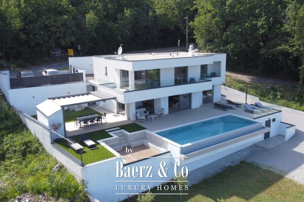 photo 1 Lovran, modern villa with panoramic sea view