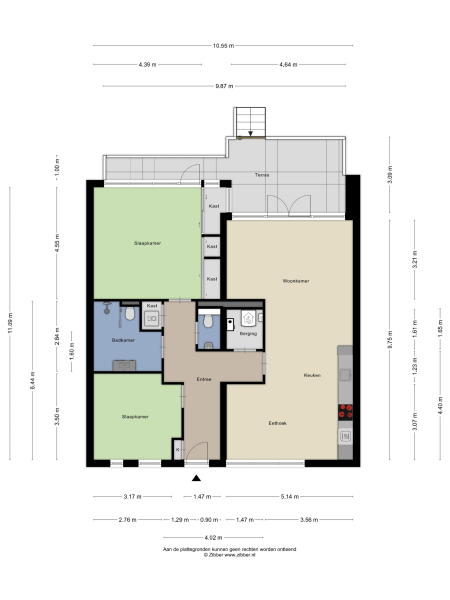 Floor Plan 1 - Lijtweg 155