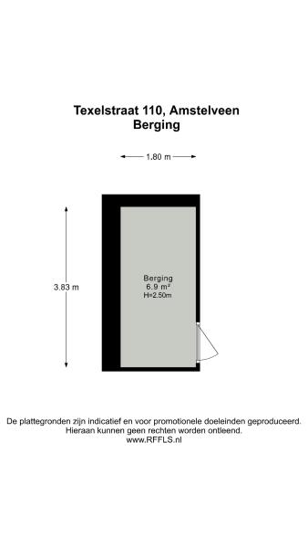 Floor Plan 3 - Texelstraat 110
