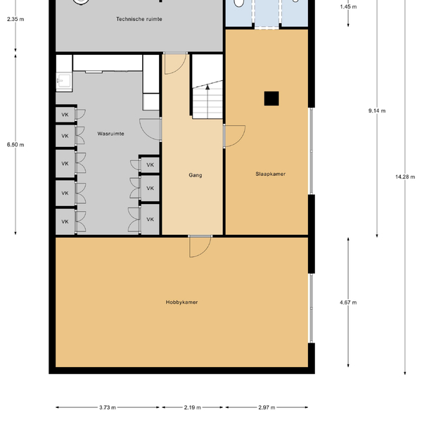 Floor Plan 2 - Marinus Naefflaan 2