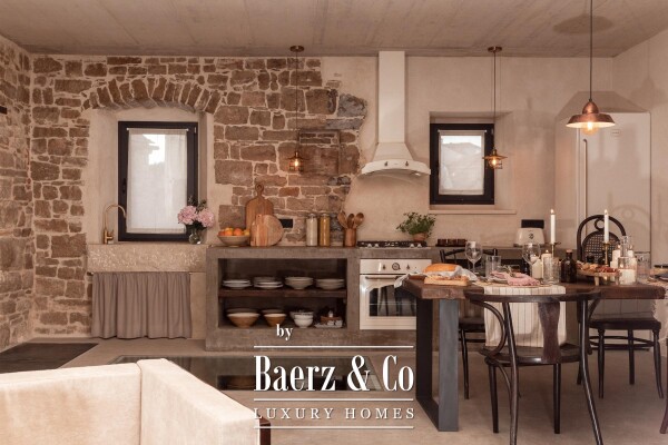 photo 1 Brač, Pučišća, unique stone villa