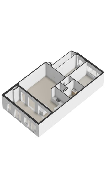Floor Plan 2 - Karel du Jardinstraat 28 H
