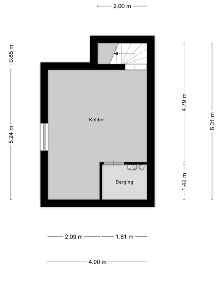 Floor Plan 2 - Kerkstraat 57