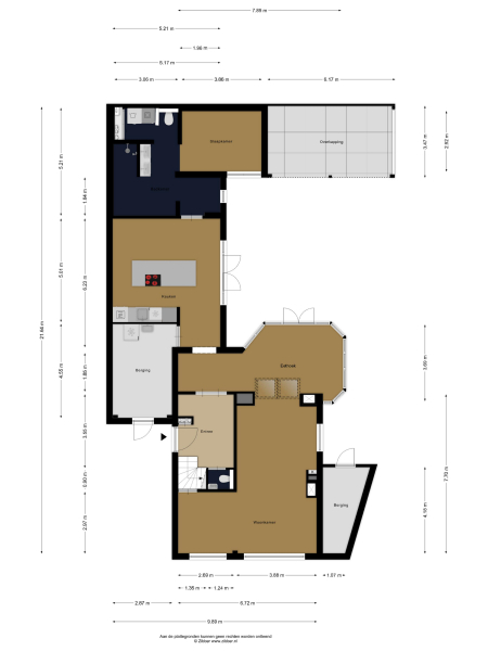 Floor Plan 1 - Dr. Desainlaan 18