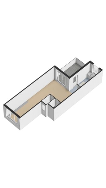 Floor Plan 3 - Tolstraat 44 1