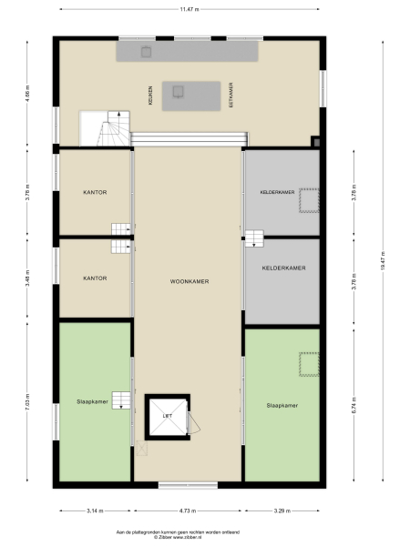 Floor Plan 1 - Pelsestraat 13