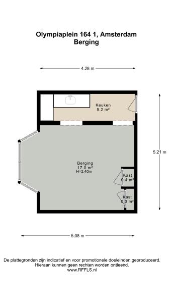 Floor Plan 2 - Olympiaplein 164 1