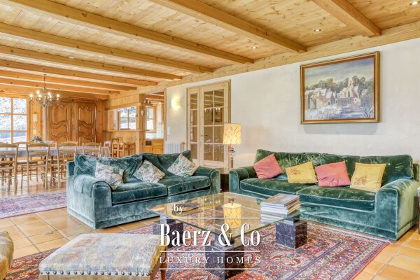 photo 1 Authentic chalet - 6 bedrooms - Unobstructed views of Mont Blanc