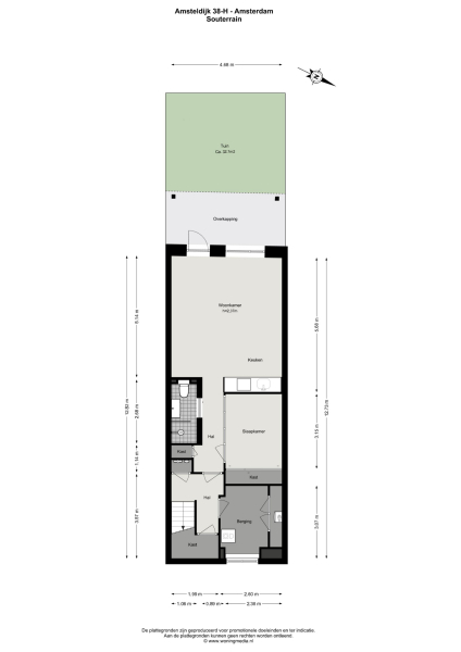 Floor Plan 3 - Amsteldijk 38 H